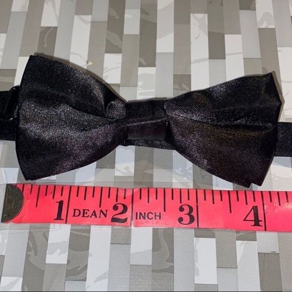 Youth Adjustable 4” Bow Tie Bundle, Metallic - Picture 7 of 11